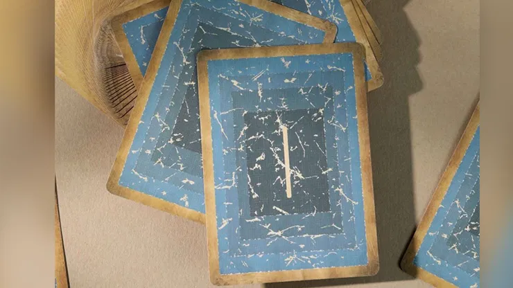 X1 Retro Blue Playing Cards - image 4