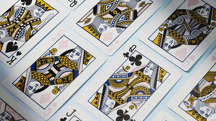 Yuci Morandi Pink 5th Playing Cards - image 4