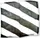 Zebra Silk 18" (Black & White)