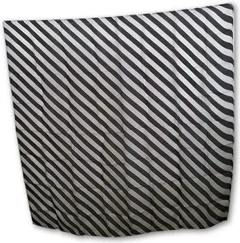 Zebra Silk 36" (Black & White)