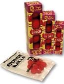 1" 4 Super Soft Sponge Balls (Red) Accessory