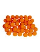 1" Super Soft Sponge Ball (Orange) Bag of 50 from Magic By Gosh Accessory