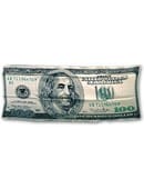 $100 bill Silk 36 inch Trick