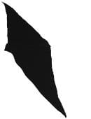 12in Diamond Cut Silk (Black) Accessory