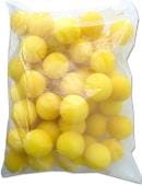 1.5" 50 Super Soft Sponge Balls (Black) Accessory