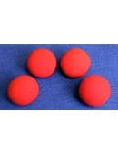 Four 1.5" Regular Sponge Ball Trick