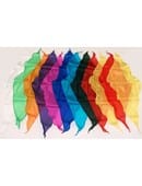 18in Diamond Cut Silks by Gosh (12-Pack Assorted Colors)  Accessory