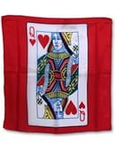 18in Silk Queen of Hearts (Red) Accessory