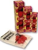 Four 2.5" Super Soft Sponge Balls (Red) Accessory