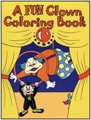 3 Way Coloring Book - Clown Book
