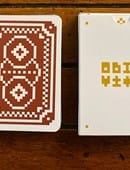 8 Bit Red Playing Cards Deck of Cards