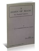 A Dozen of Magic For Practical Conjurers Ebook