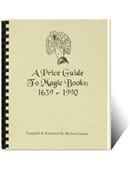 A Price Guide To Magic Books: 1639 - 1990 Book