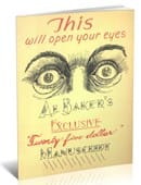 Al Baker's Exclusive Twenty Five Dollar Manuscript Ebook