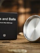 Aluminum Alloy Cups and Balls Matching Solid Cup Trick
