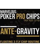 Ante Gravity (Floating 3 Fly Poker Chip) Gimmicked Coin