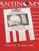 Antinomy Magazine #5 Magazine