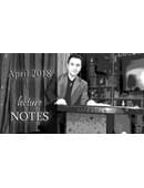 April 2018 Lecture Notes Video download