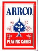 ARRCO Playing Cards - Red Deck of Cards