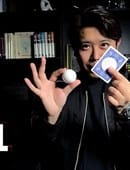 Ball on Card Trick