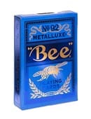 Bee Blue MetalLuxe Playing Cards Deck of Cards