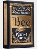 Bee Gold Stinger Playing Cards Deck of Cards