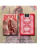 Bicycle Aesir Viking Gods Playing Cards (Red) Deck of Cards