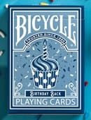 Bicycle Birthday Backs Playing Cards Deck of Cards