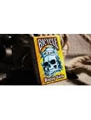 Bicycle Club Tattoo Playing Cards (Orange) Deck of cards