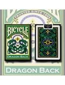 Bicycle Dragon Back Playing Cards (Green) Deck of cards