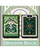 Bicycle Dragon Back Playing Cards (Green) Deck of Cards