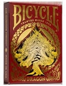 Bicycle Dragon Red Playing Cards Deck of Cards