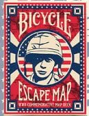 Bicycle Escape Map Playing Cards Deck of Cards