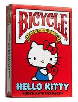 Bicycle Hello Kitty 50th Anniversary Playing Cards Deck of Cards