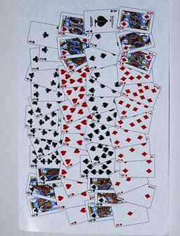 Bicycle Jumbo 52 to 1 Card Trick