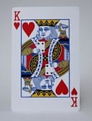 Bicycle Jumbo Secret King Reveal Card Accessory