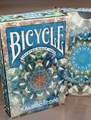 Bicycle Kaleidoscope Blue Playing Cards Deck of cards