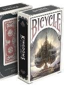 Bicycle Kingdoms Playing Cards (Red) Deck of Cards