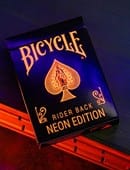 Bicycle Neon Solar-Orange Rider Back Playing Cards Deck of Cards