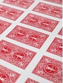 Bicycle Rider Back Playing Cards Uncut Sheet Deck of Cards