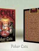 Bicycle Poker Cats Playing Cards Deck of cards