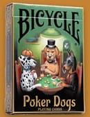 Bicycle Poker Dogs Playing Cards Deck of cards