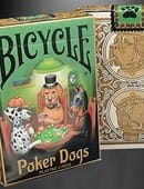 Bicycle Poker Dogs V2  Playing Cards Deck of Cards