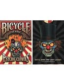 Bicycle Psycho Clowns Playing Card Deck of Cards