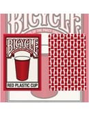 Bicycle Red Plastic Cup Playing Cards Deck of Cards
