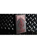 Bicycle Rider Back Playing Cards - Crimson Luxe V2 (Red) Deck of Cards