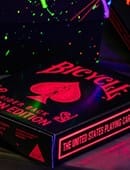 Bicycle Star-Fire Pink Neon Playing Cards Deck of Cards
