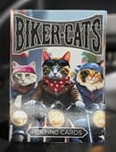 Biker Cats Playing Cards Deck of Cards