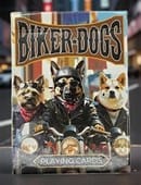 Biker Dogs Playing Cards Deck of Cards