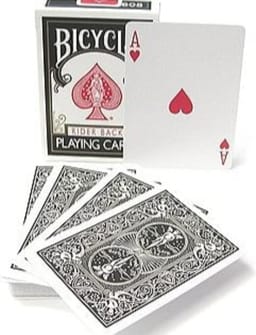Black Bicycle Cards Deck of Cards